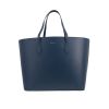 Givenchy   shopping bag  in navy blue smooth leather - 360 thumbnail