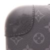 Valise rigide Louis Vuitton  Horizon 55 en toile monogram noire et grise et cuir noir - Detail D2 thumbnail