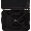 Valise rigide Louis Vuitton  Horizon 55 en toile monogram noire et grise et cuir noir - Detail D3 thumbnail