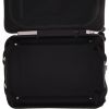 Valise rigide Louis Vuitton  Horizon 55 en toile monogram noire et grise et cuir noir - Detail D4 thumbnail