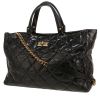 Sac cabas Chanel   en cuir matelassé noir - 00pp thumbnail