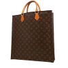 Louis Vuitton  Sac Plat shopping bag  in brown monogram canvas  and natural leather - 00pp thumbnail
