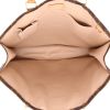 Louis Vuitton  Sac Plat shopping bag  in brown monogram canvas  and natural leather - Detail D3 thumbnail