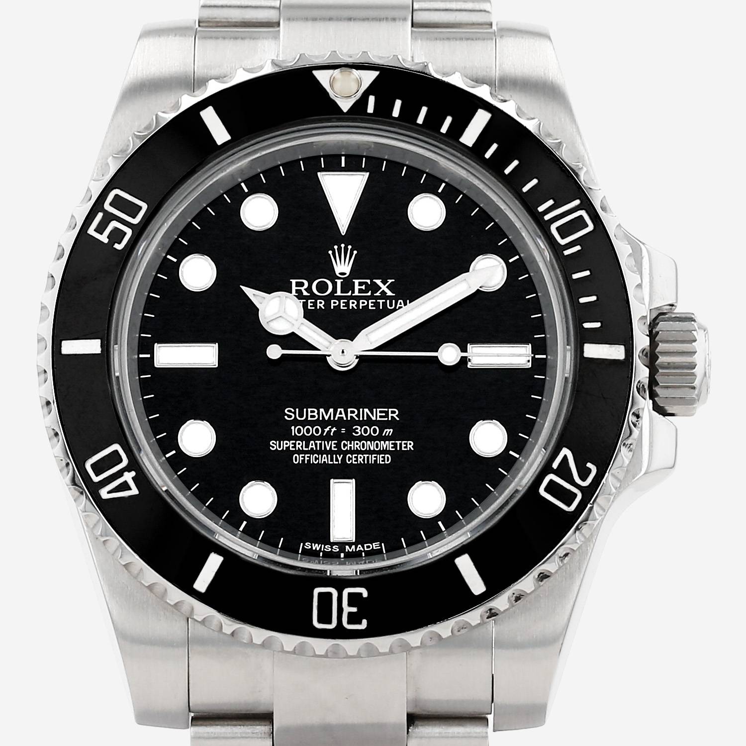 Reloj Rolex Submariner de acero Ref: Rolex - 114060  Circa 2014