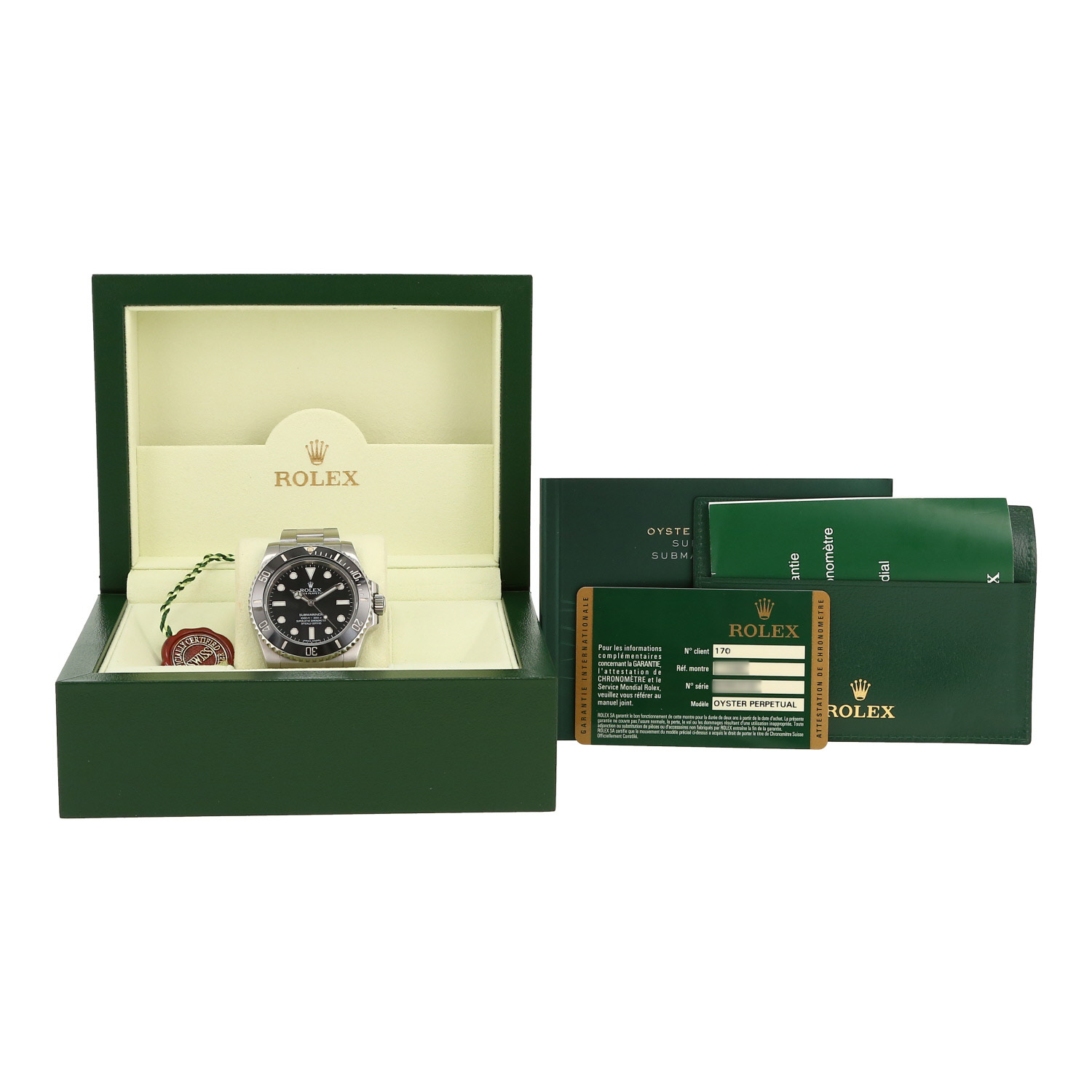 Montre Rolex Submariner en acier Ref: Rolex - 114060  Vers 2014