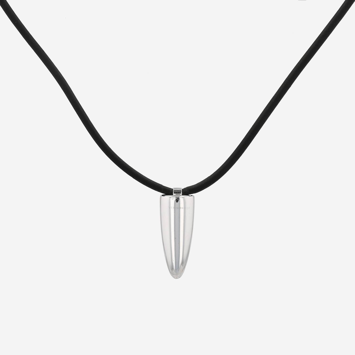 Collar Vhernier Calla de oro blanco