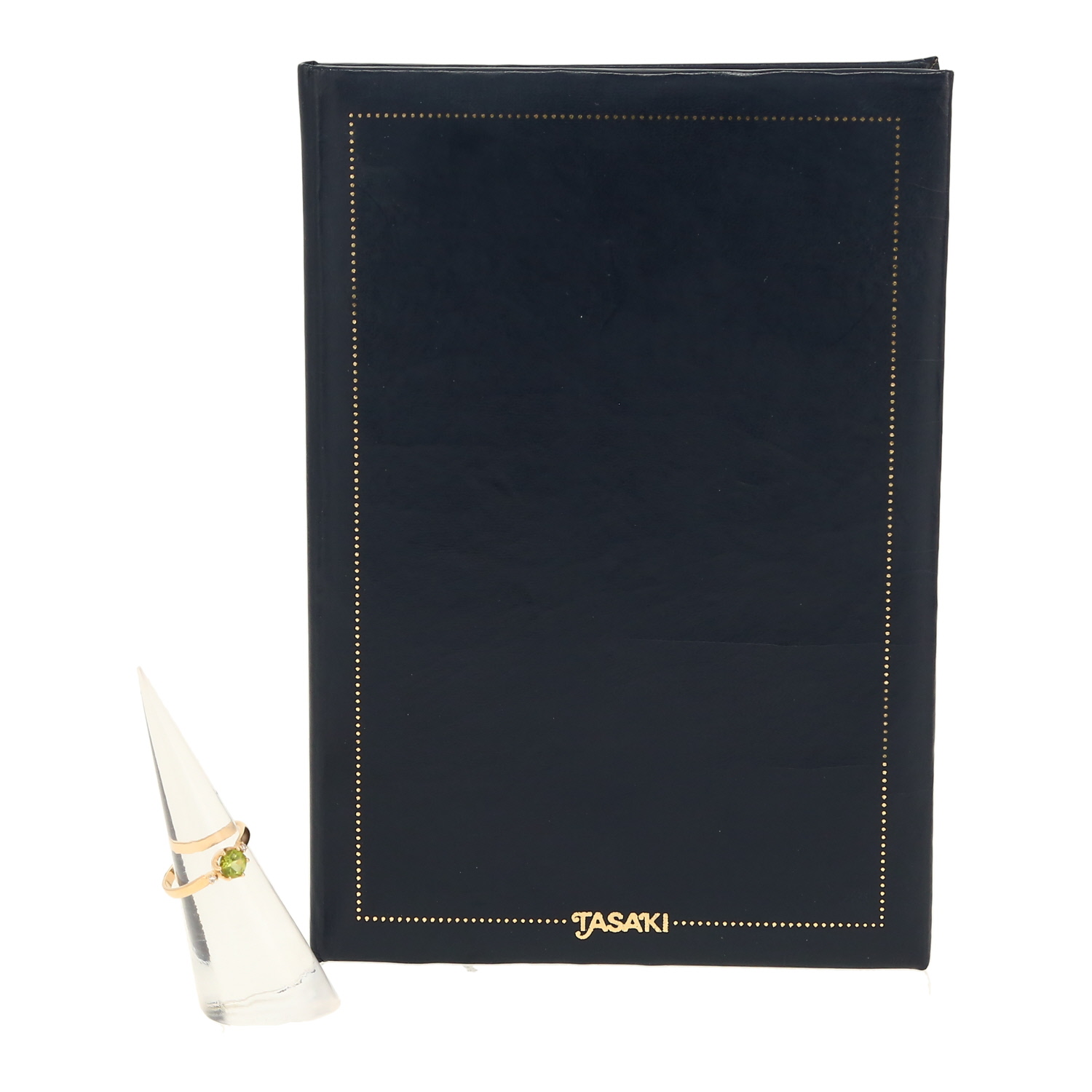 Bague Tasaki  en or jaune, péridot et diamants - Detail D2