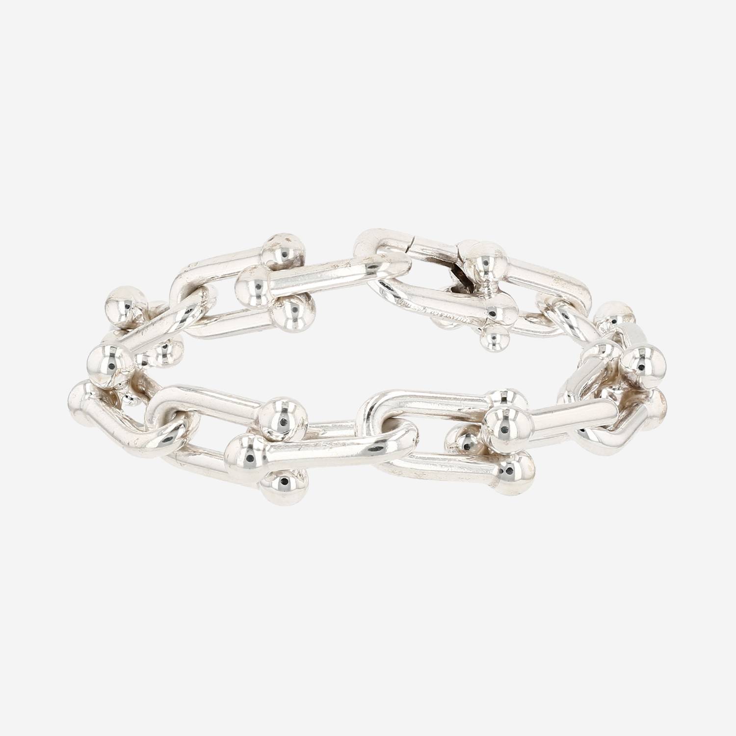 Tiffany 
Co City HardWear bracelet in silver