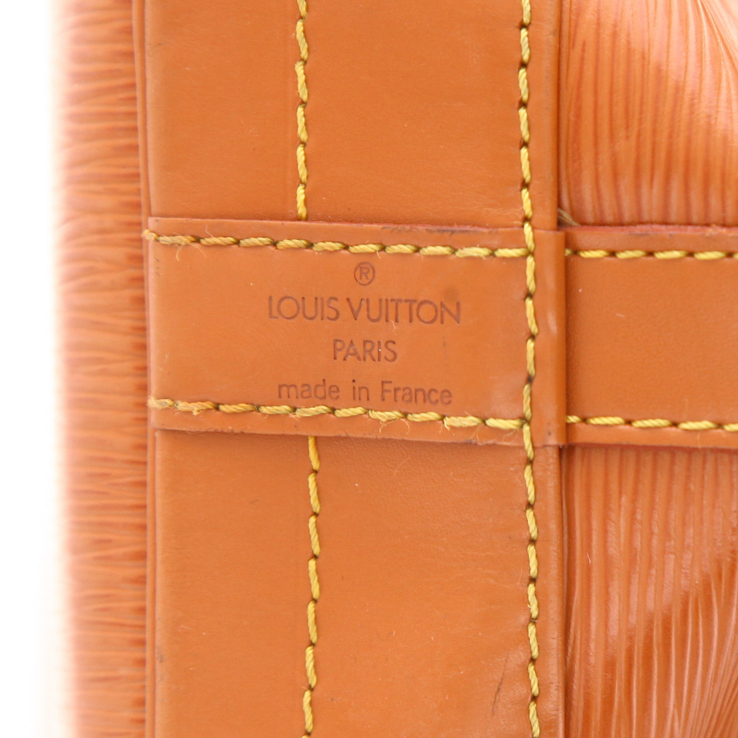 Shopping bag Louis Vuitton  Grand Noé modello grande  in pelle Epi gold - Detail D2