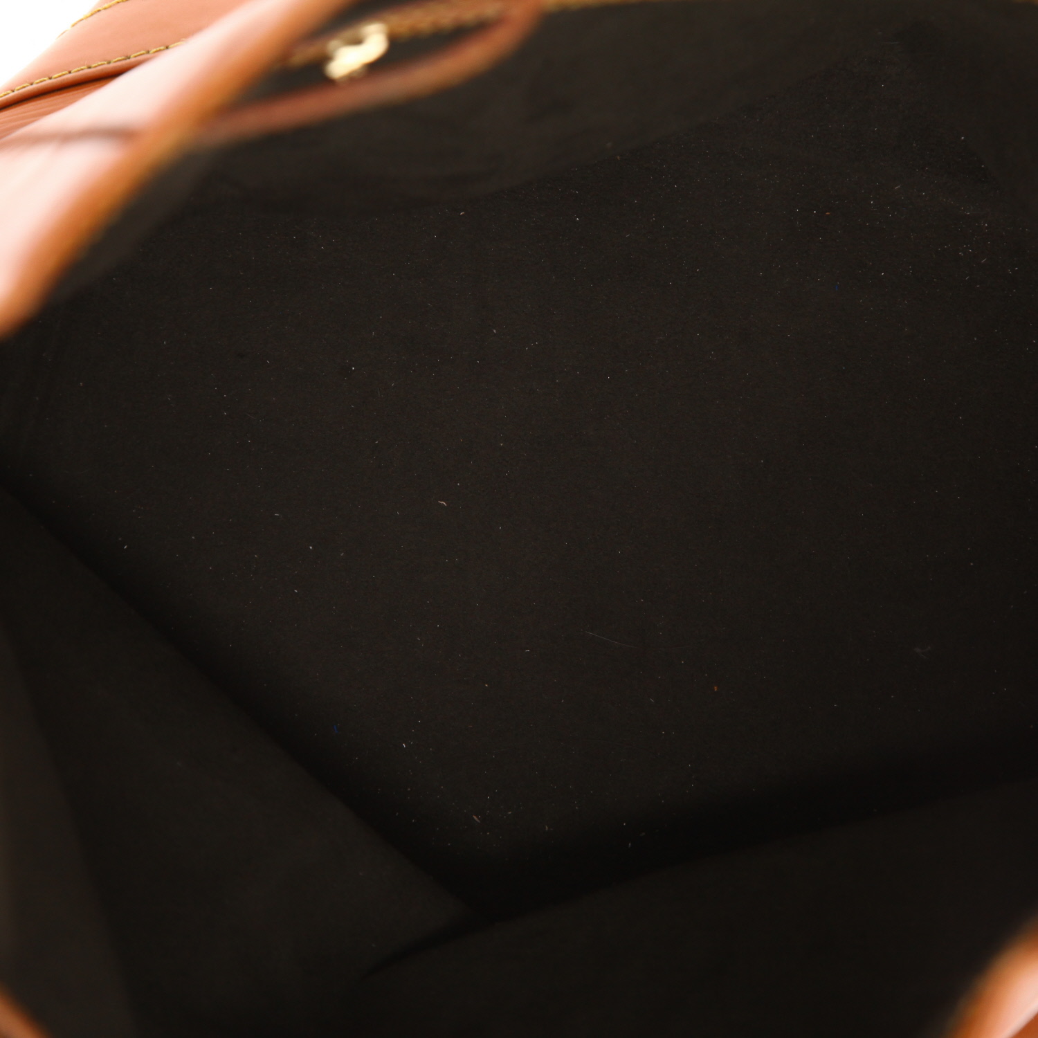 Bolso Cabás Louis Vuitton  Grand Noé modelo grande  en cuero Epi color oro - Detail D3