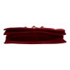 Saint Laurent  Vintage pouch  in burgundy velvet - Detail D1 thumbnail