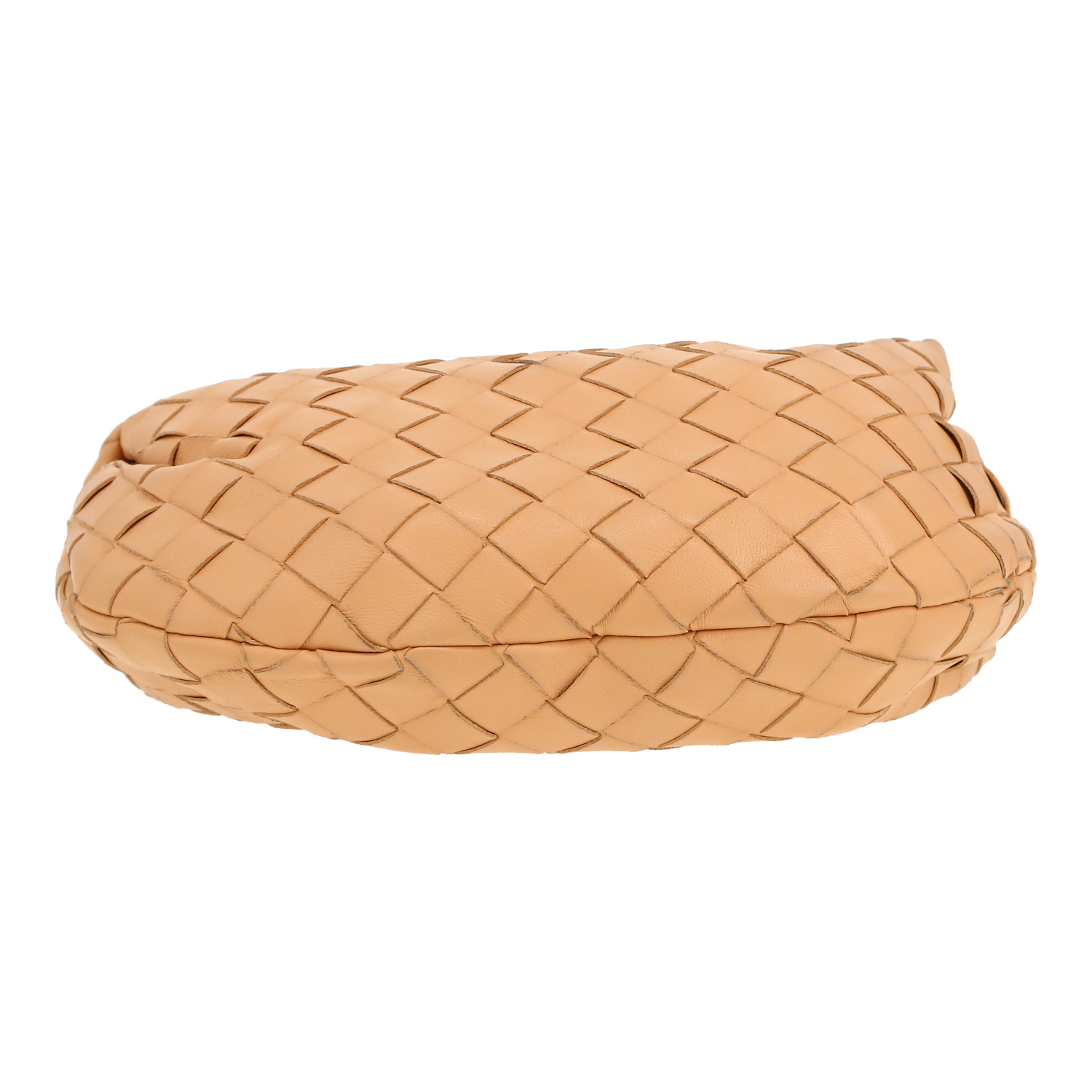 Sac à main Bottega Veneta  Jodie en cuir intrecciato beige - Detail D1