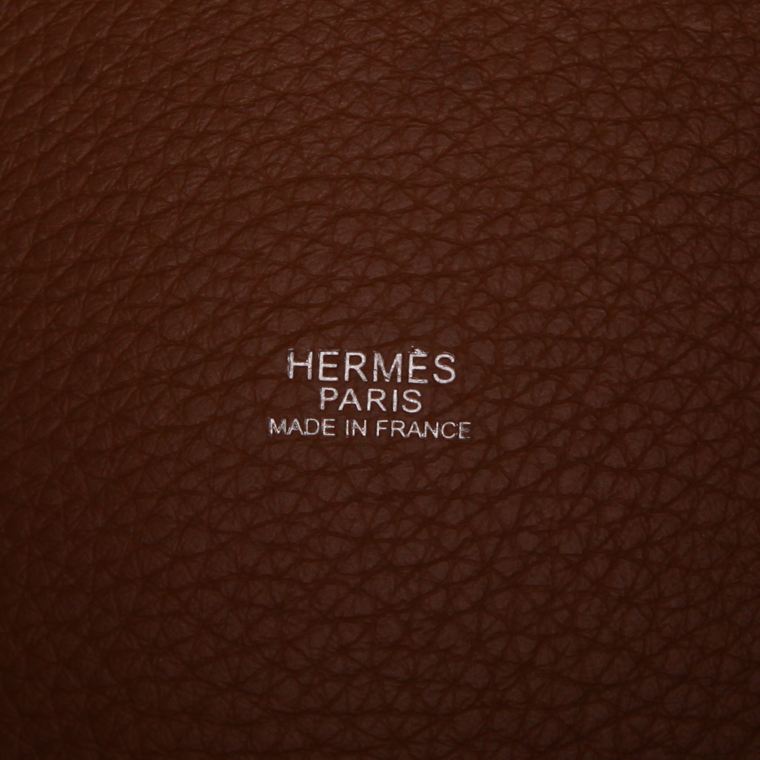 Hermès  Picotin 18 cm handbag  in gold leather taurillon clémence - Detail D2