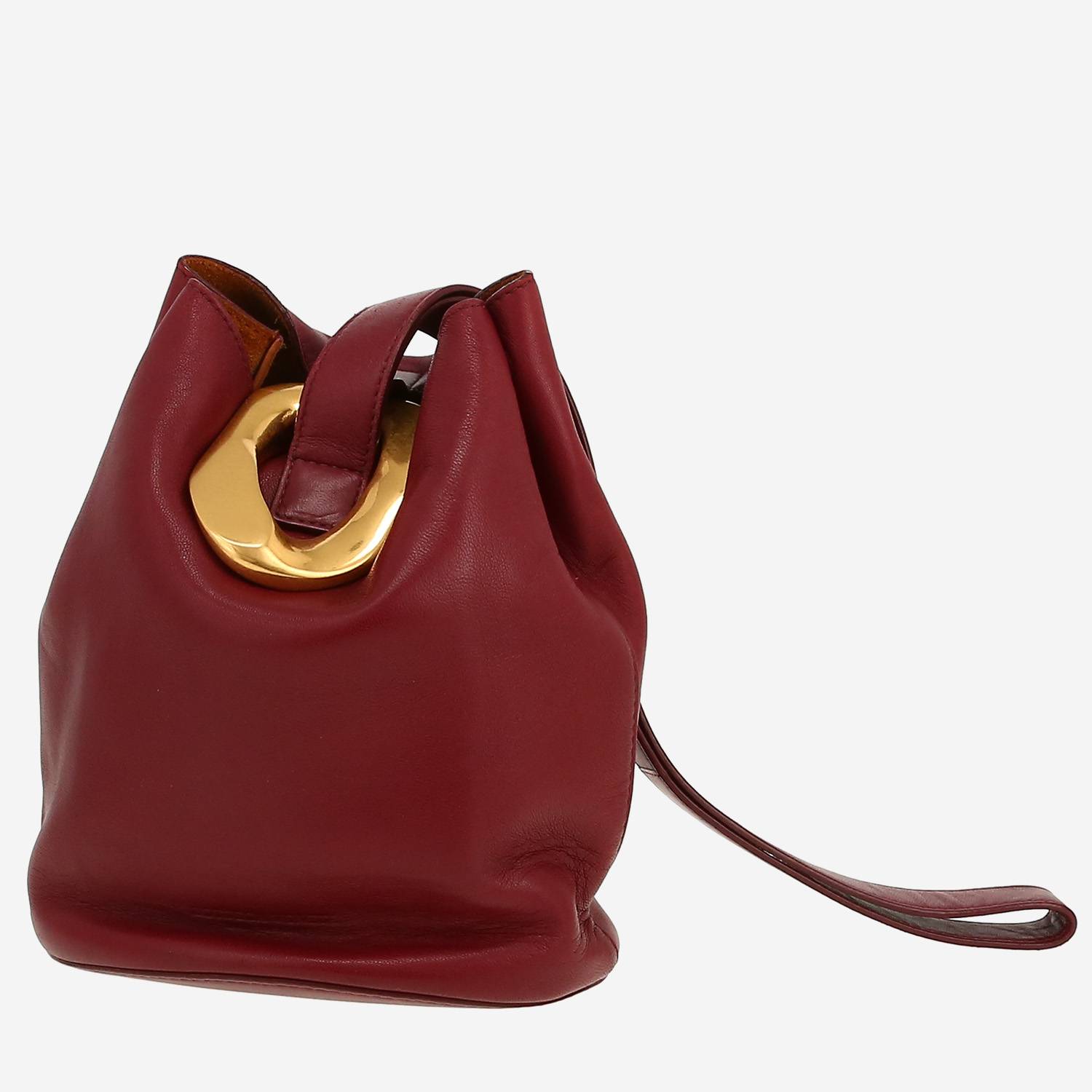 Bottega Veneta  Drop handbag  in burgundy leather