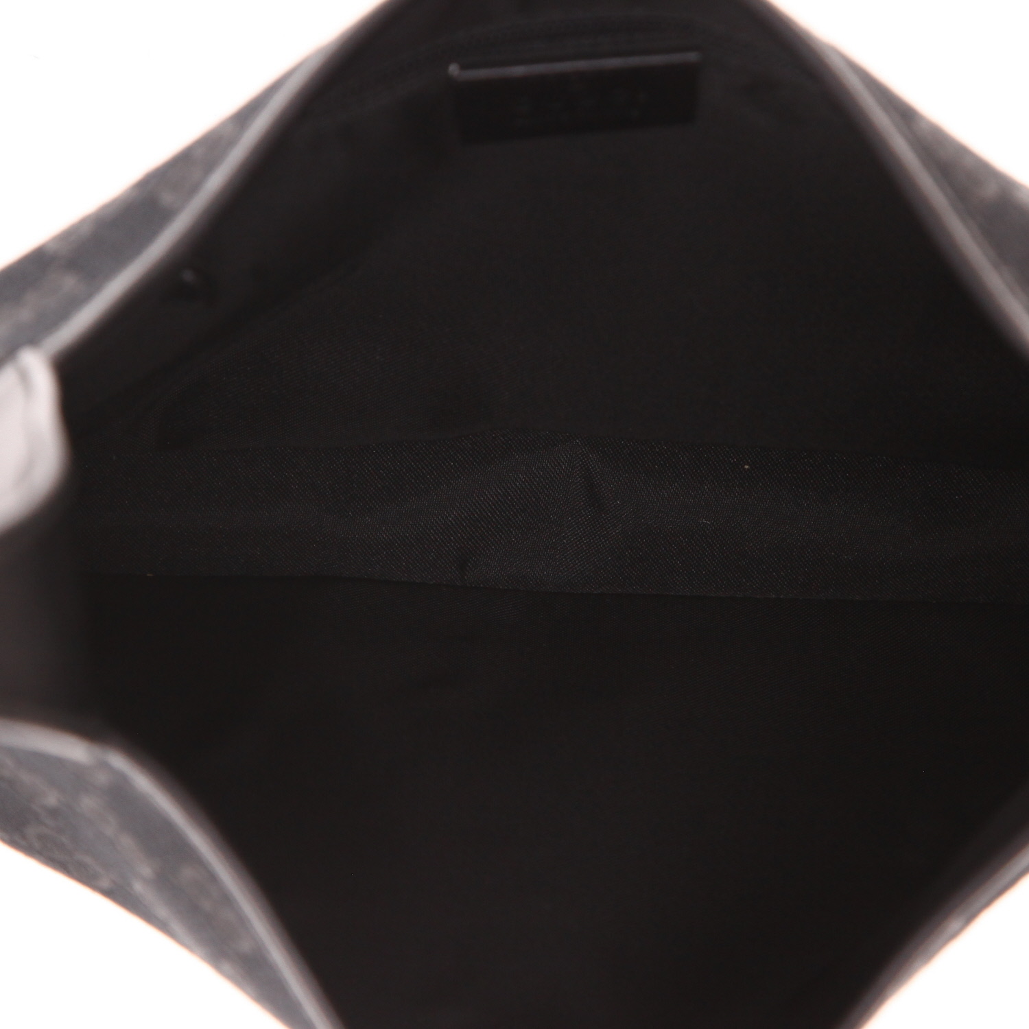 Borsa Gucci  Jackie in tela nera e pelle nera - Detail D3