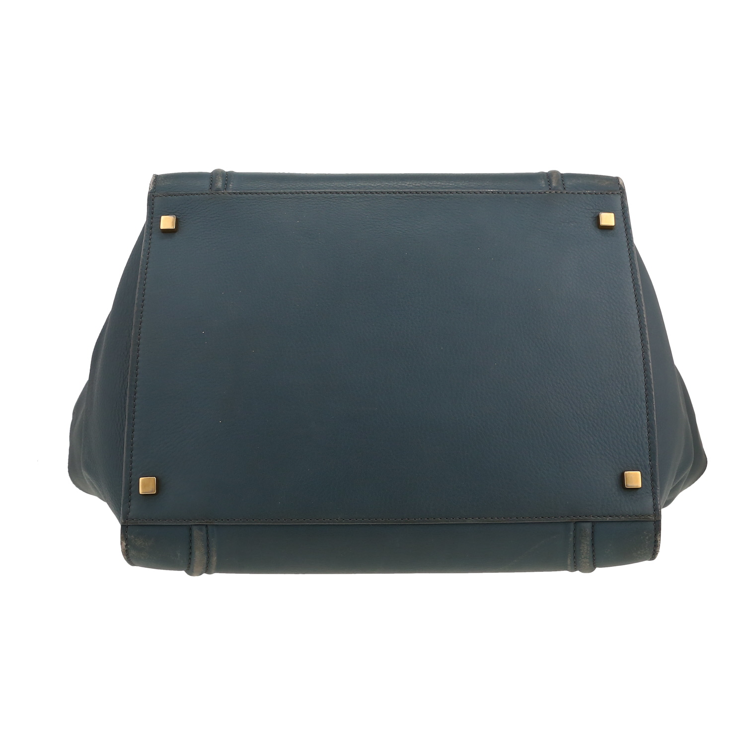 Bolso Cabás Celine  Phantom en cuero granulado azul - Detail D1