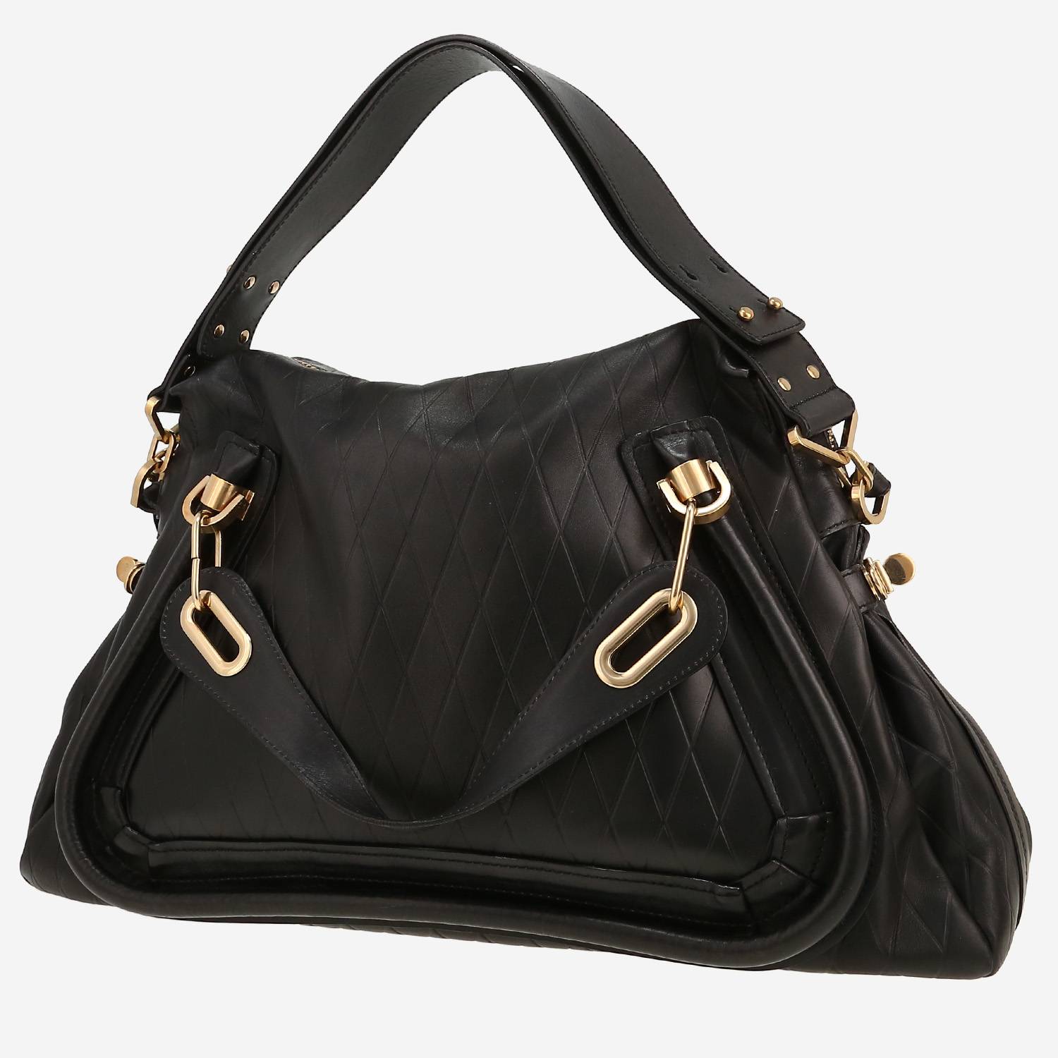 Borsa Chloé  Paraty in pelle nera