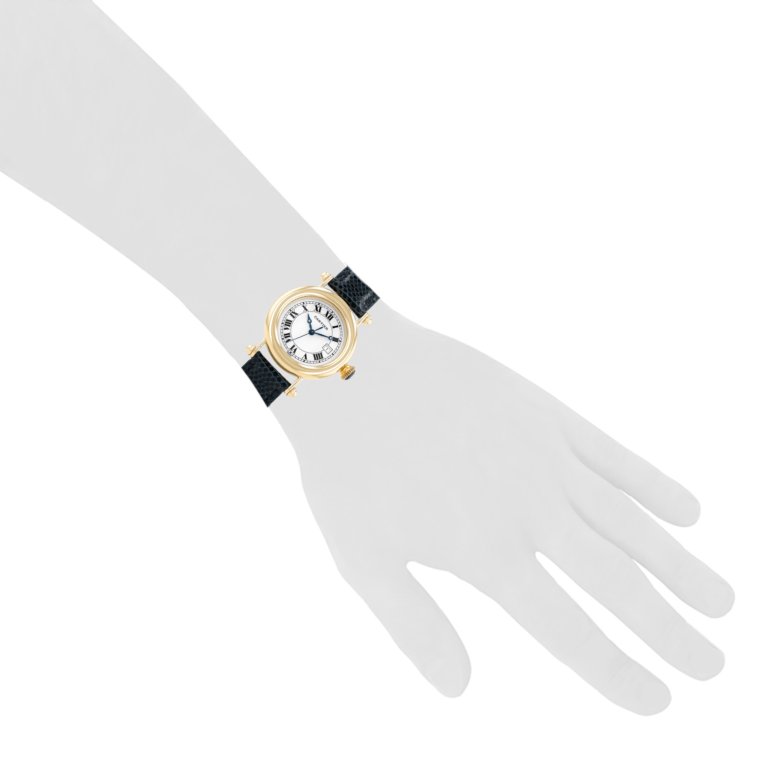 Cartier Diabolo  in yellow gold Ref: Cartier - 1420  Circa 1990 - Detail D1
