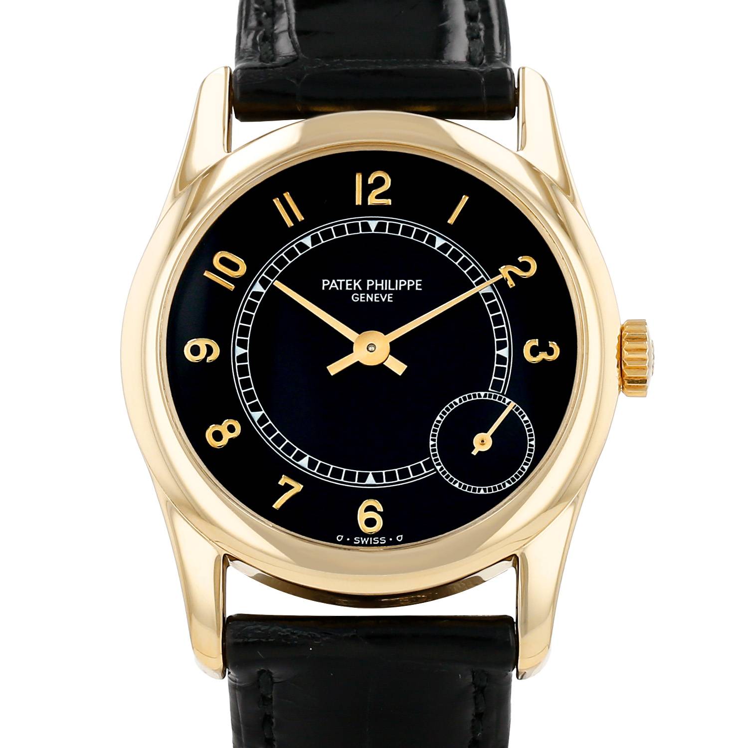 Montre Patek Philippe Calatrava en or jaune Ref: Patek Philippe - 5000 Montre Patek Philippe Calatrava en or jaune Ref: Patek Philippe - 5000