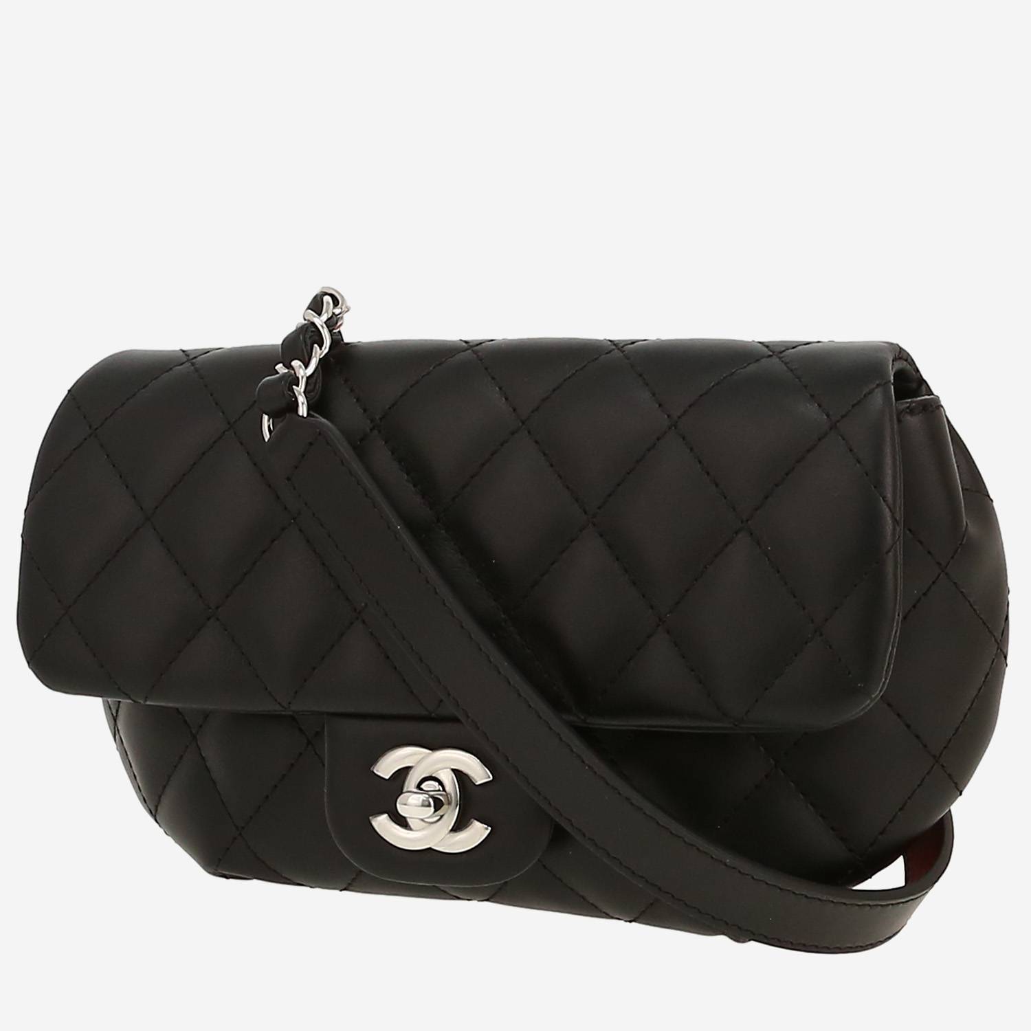 Pochette-cintura Chanel  Pochette ceinture in pelle liscia nera