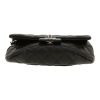 Chanel  Pochette ceinture clutch-belt  in black smooth leather - Detail D1 thumbnail