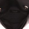 Chanel  Pochette ceinture clutch-belt  in black smooth leather - Detail D3 thumbnail