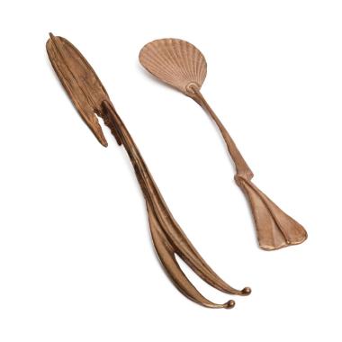 Set de deux couverts, Service 'Les Phagocytes' - le modèle crée vers 1978/1991 Set de deux couverts, Service 'Les Phagocytes' - le modèle crée vers 1978/1991