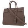 Saint Laurent  Sac de jour small handbag  in grey grained leather - 00pp thumbnail