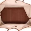 Bolso Cabás Hermès  Garden en lona beige y cuero marrón - Detail D3 thumbnail