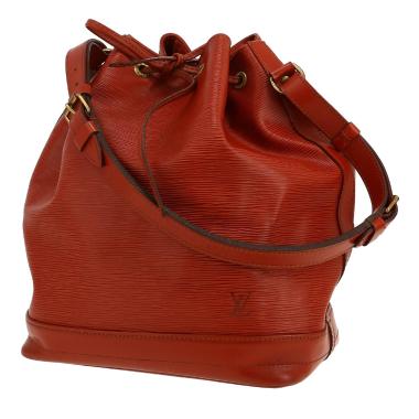 Bolso de mano Louis Vuitton  Noé en cuero Epi marrón