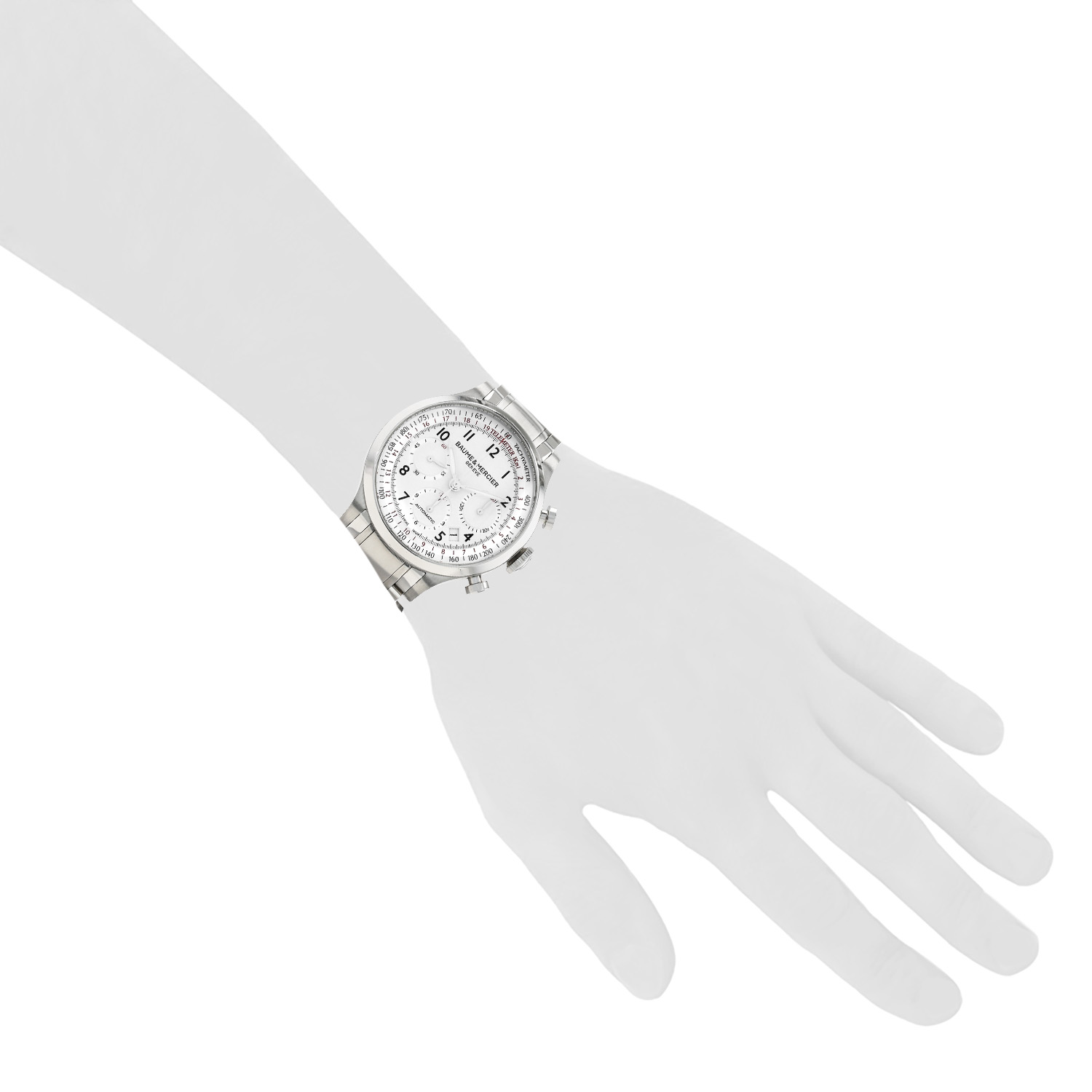 Reloj Baume & Mercier Capeland de acero Ref: Baume & Mercier - 65726  Circa 2020 - Detail D1