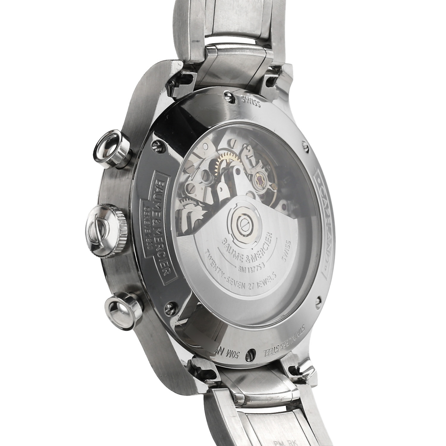 Reloj Baume & Mercier Capeland de acero Ref: Baume & Mercier - 65726  Circa 2020 - Detail D3