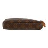 Borsa Louis Vuitton  Pochette accessoires in tela monogram marrone e pelle naturale - Detail D1 thumbnail