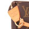 Borsa Louis Vuitton  Pochette accessoires in tela monogram marrone e pelle naturale - Detail D2 thumbnail