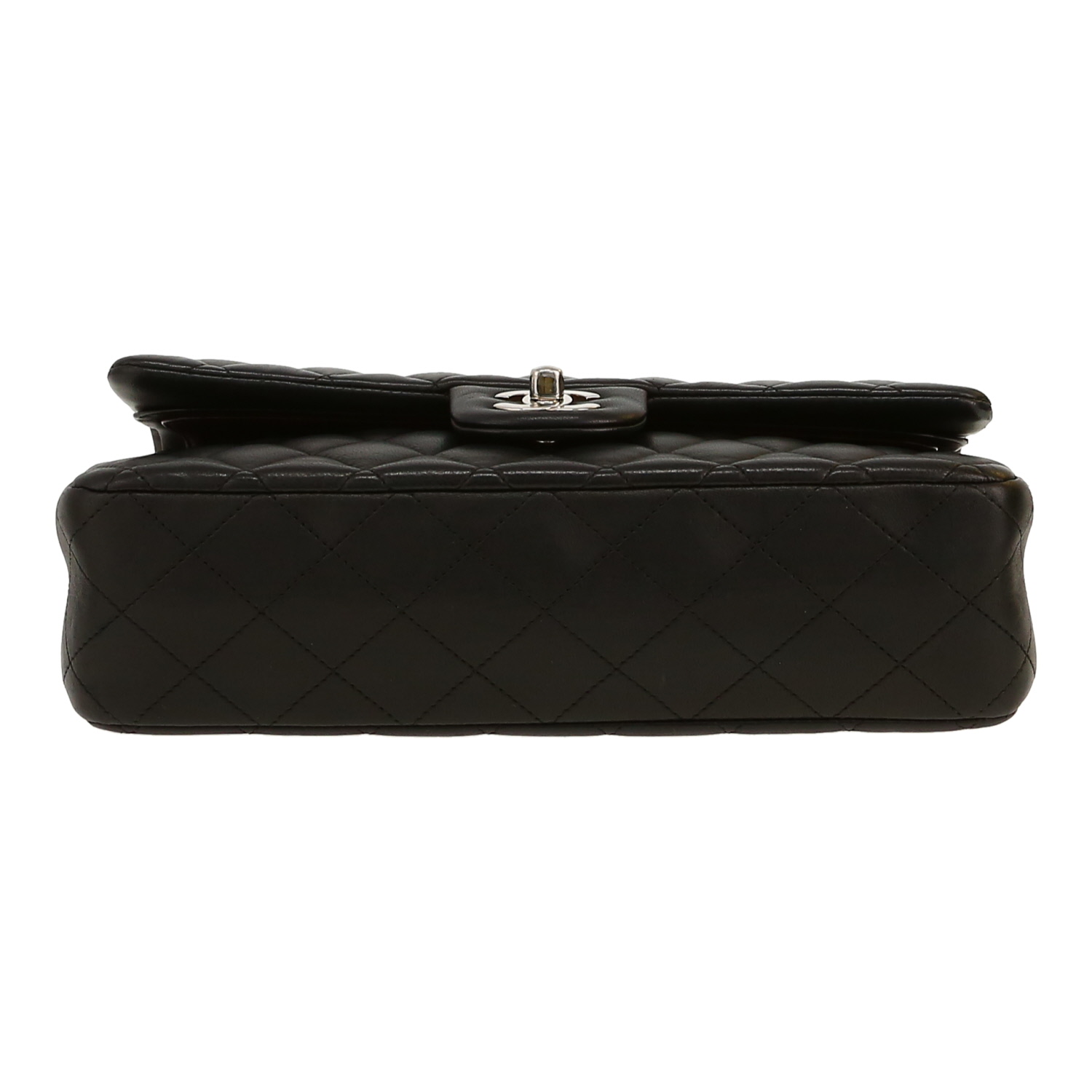 Bolso de mano Chanel  Timeless Classic en cuero acolchado negro - Detail D1