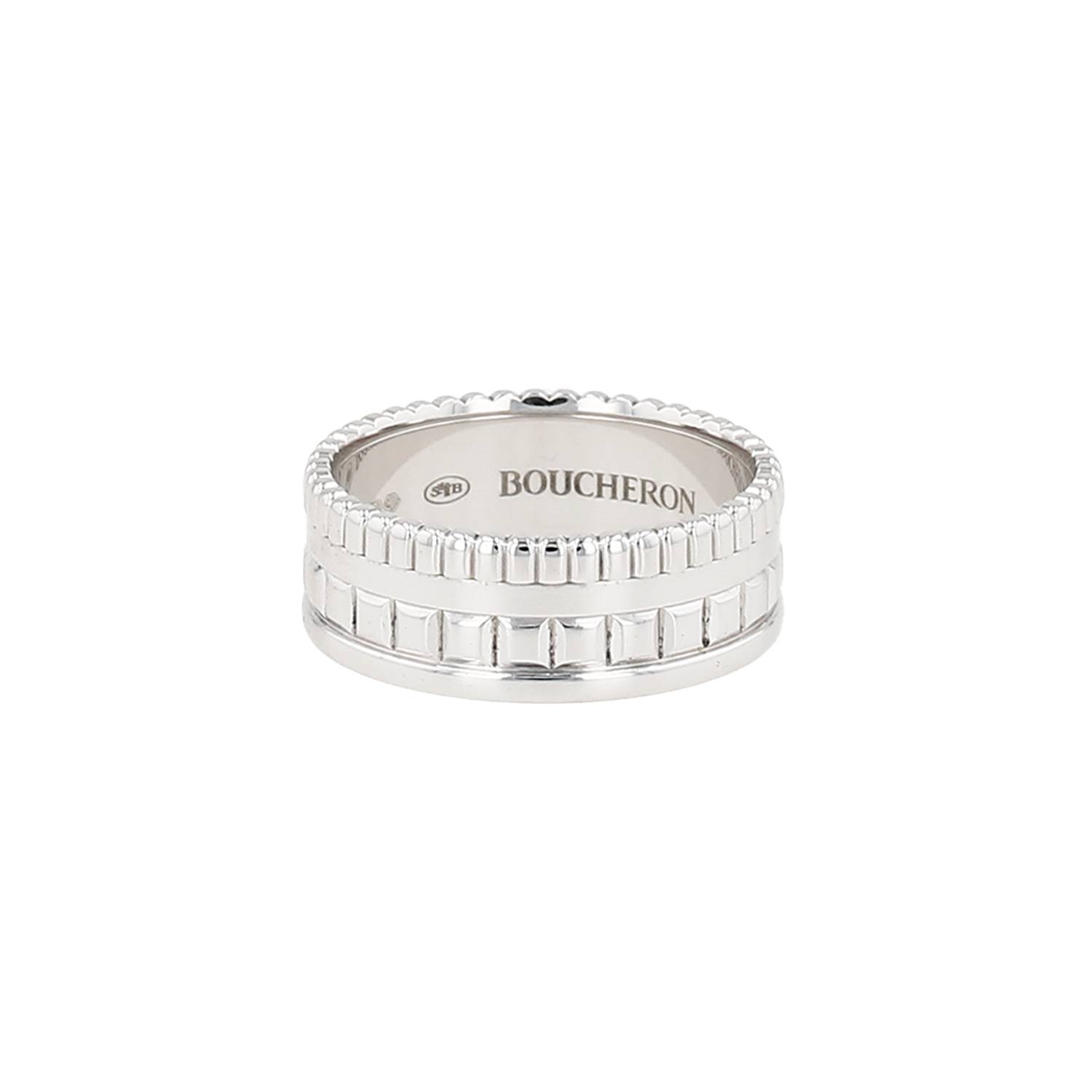 Bague Boucheron Quatre Radiant or blanc occasion Bague Boucheron Quatre Radiant or blanc occasion