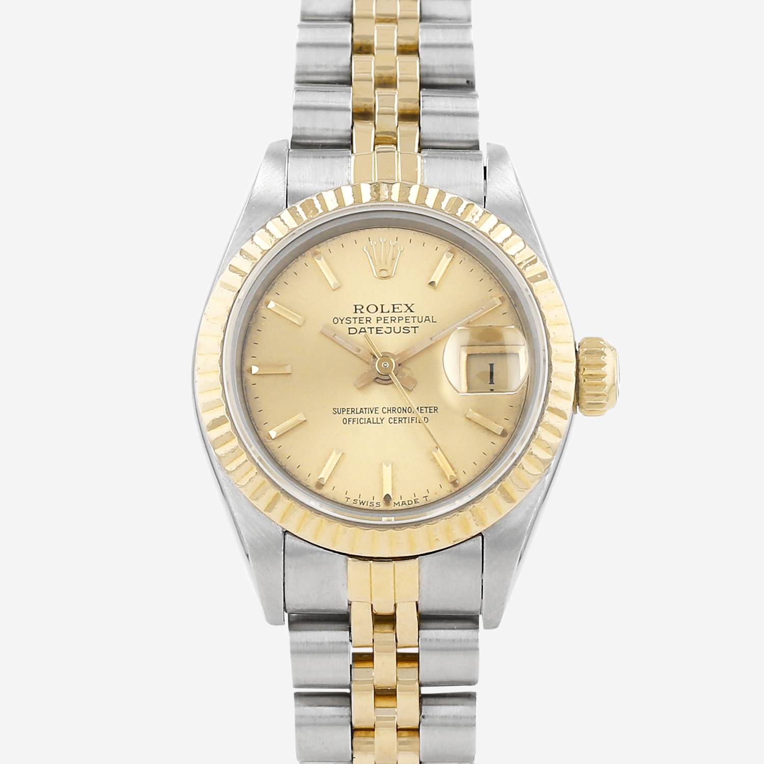 Rolex Datejust Lady  in gold and stainless steel Ref: Rolex - 69173  Circa 1985
