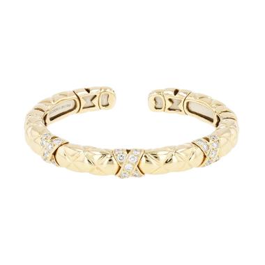 Bracciale Boucheron  in oro giallo e diamanti