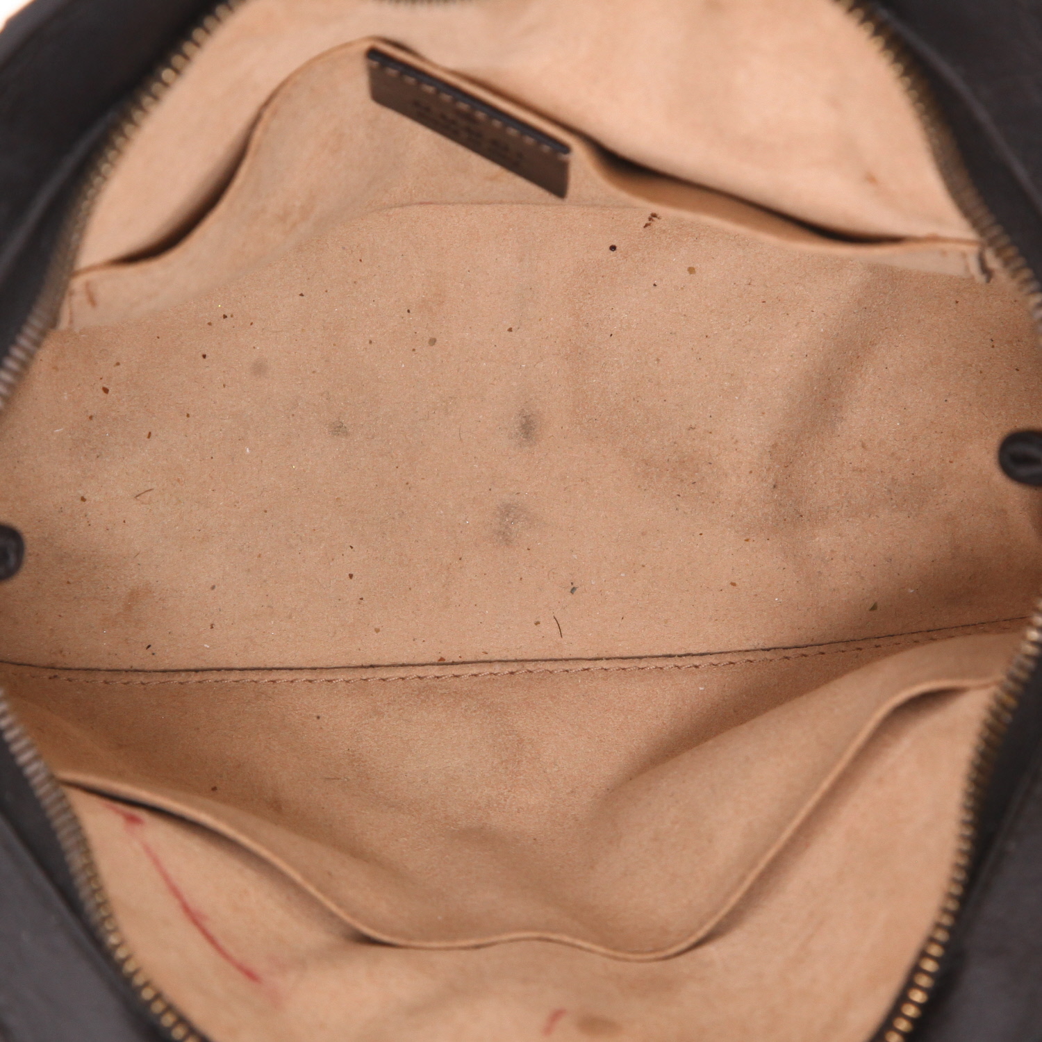 Sac bandoulière Gucci   en cuir noir - Detail D3