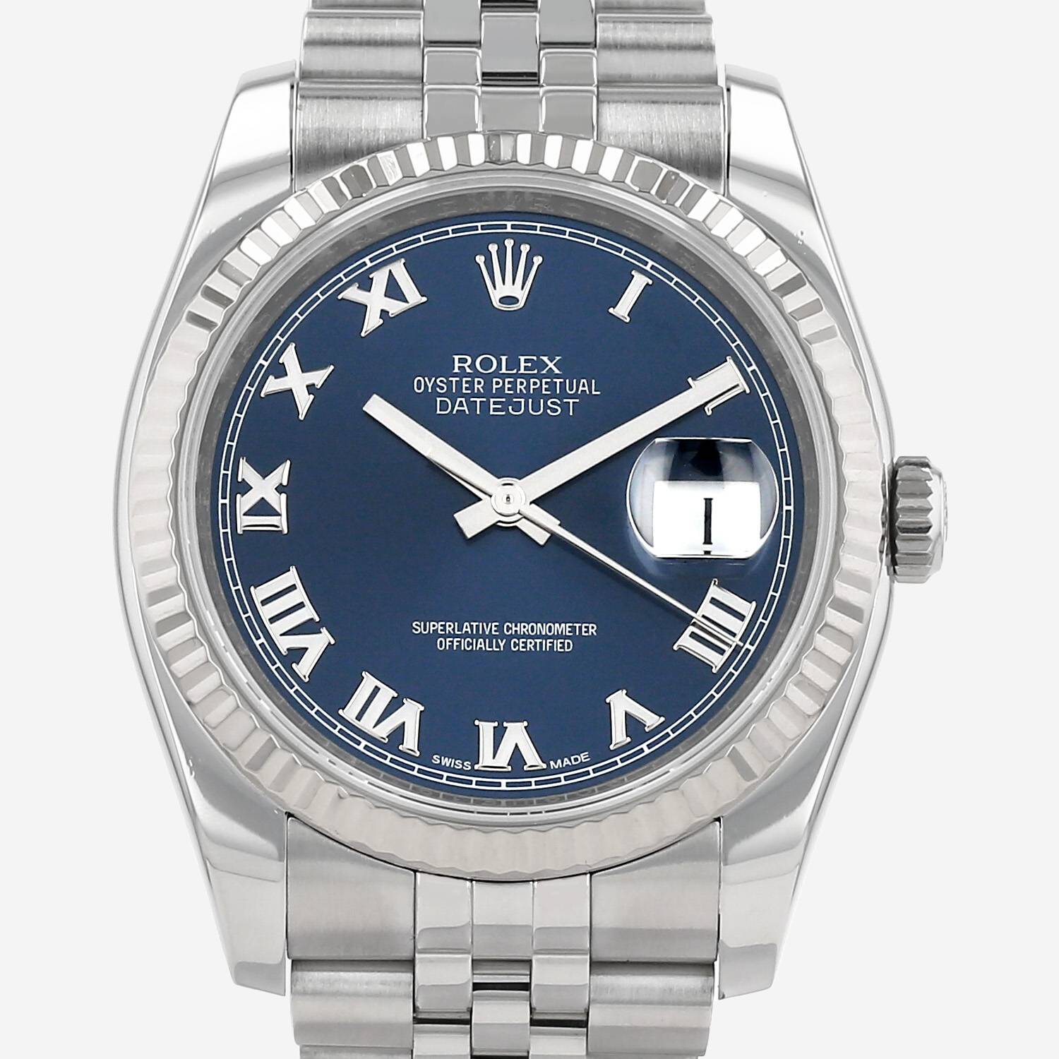 Reloj Rolex Datejust de oro y acero Ref: Rolex - 116234  Circa 2014