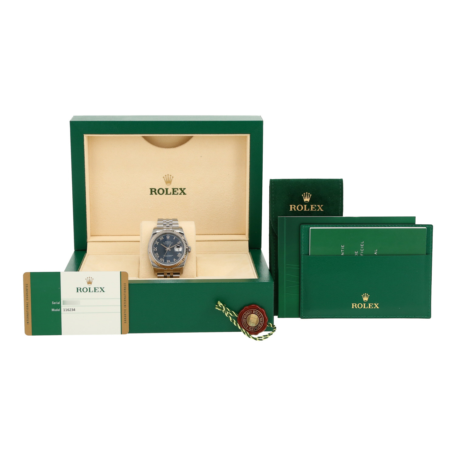 Reloj Rolex Datejust de oro y acero Ref: Rolex - 116234  Circa 2014