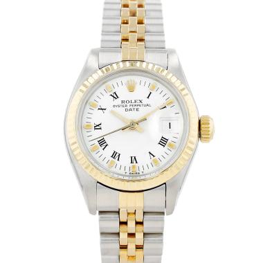 Montre Rolex Datejust Lady en or et acier Ref: Rolex - 6917  Vers 1977