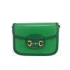Gucci  1955 Horsebit shoulder bag  in green leather - 360 thumbnail