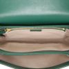 Gucci  1955 Horsebit shoulder bag  in green leather - Detail D3 thumbnail
