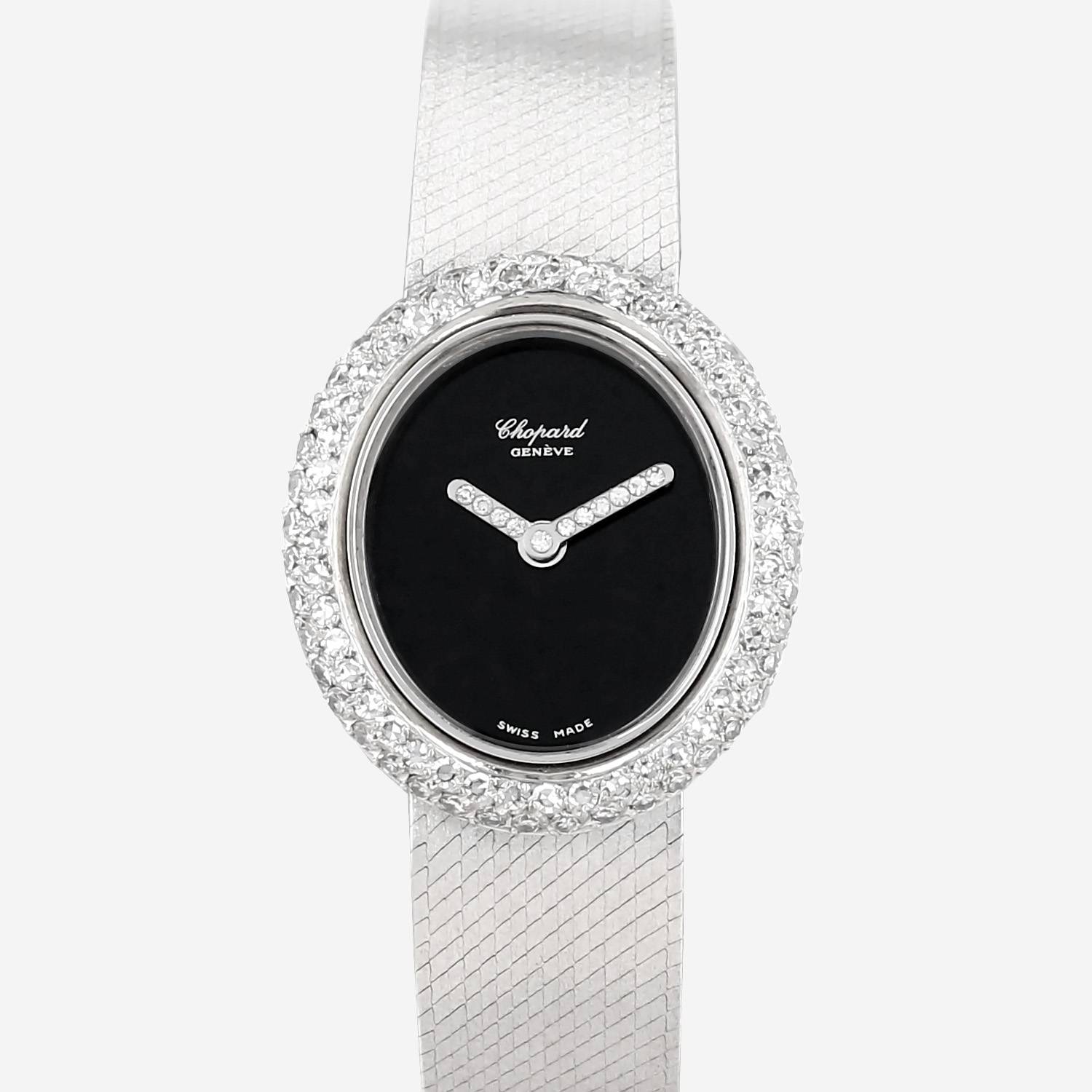 Montre Chopard L'Heure du Diamant en or blanc Ref: 5045