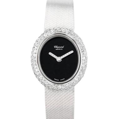 Chopard L'Heure du Diamant  in white gold Ref: 5045