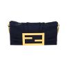 Fendi   handbag  in navy blue satin - 360 thumbnail
