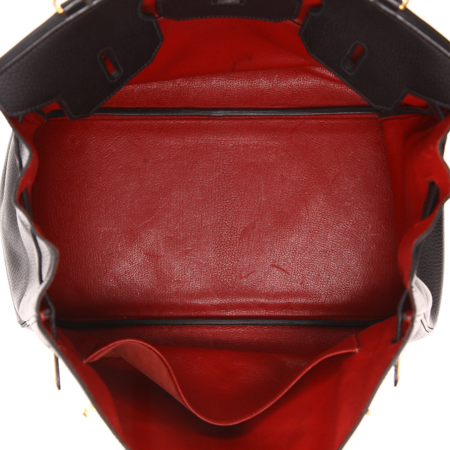 Sac à main Hermès  Birkin 35 cm en cuir Ardenne noir - Detail D3