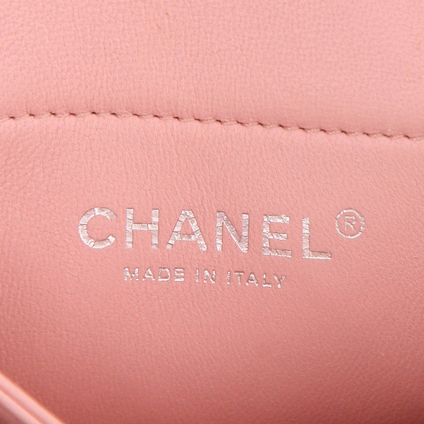 Chanel Coco Splash tote bag in pink, blue and green leather and PVC - Detail D2