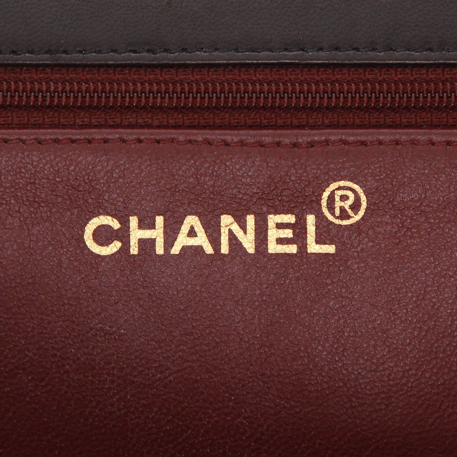 Borsa a tracolla Chanel  Mademoiselle Vintage in pelle trapuntata nera - Detail D2